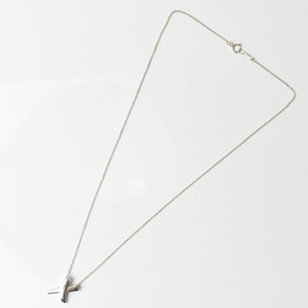 Tiffany necklace pendant silver TIFFANY&Co. Paloma Picasso cross motif - Picture 3 of 6